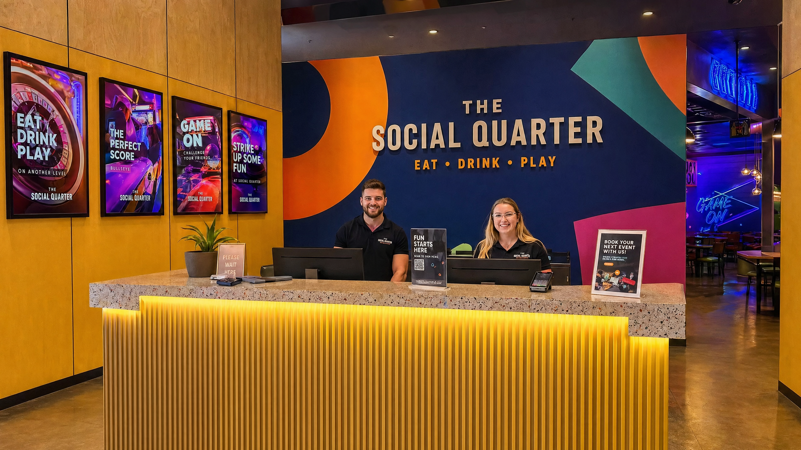 FriendPlay office reception